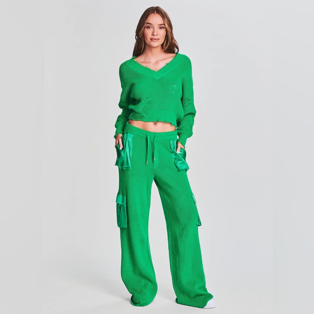 Ser.O.YA POE KNIT CARGO PANT